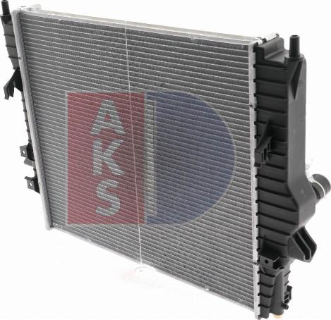 AKS Dasis 370042N - Радіатор, охолодження двигуна autocars.com.ua