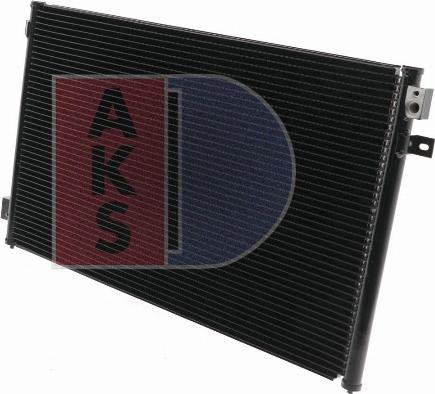 AKS Dasis 372001N - Конденсатор, кондиціонер autocars.com.ua