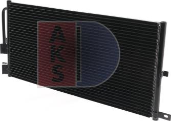 AKS Dasis 372013N - Конденсатор, кондиціонер autocars.com.ua