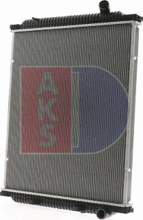 AKS Dasis 390033S - Радіатор, охолодження двигуна autocars.com.ua