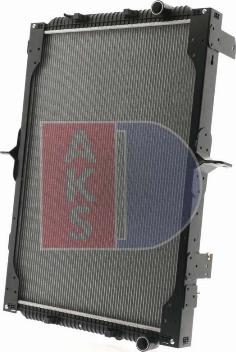 AKS Dasis 390036N - Радиатор, охлаждение двигателя autodnr.net
