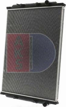 AKS Dasis 390036SXB - Радіатор, охолодження двигуна autocars.com.ua