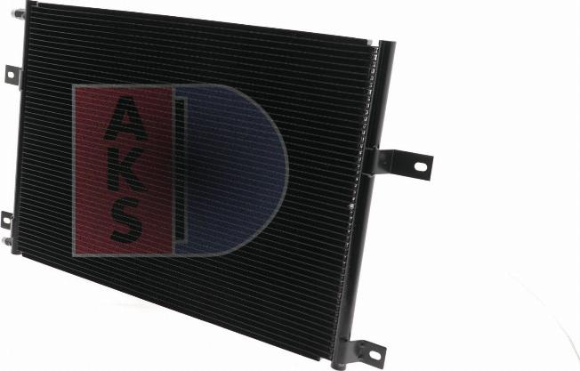 AKS Dasis 392003N - Конденсатор, кондиціонер autocars.com.ua