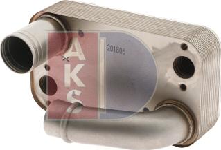 AKS Dasis 396011N - Масляний радіатор, рухове масло autocars.com.ua