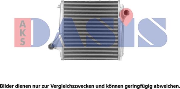 AKS Dasis 397003N - Интеркулер autocars.com.ua