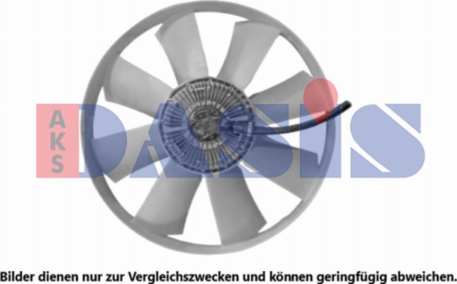 AKS Dasis 398006N - Вентилятор, охолодження двигуна autocars.com.ua