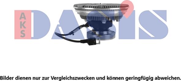 AKS Dasis 398081N - Сцепление, вентилятор радиатора autodnr.net