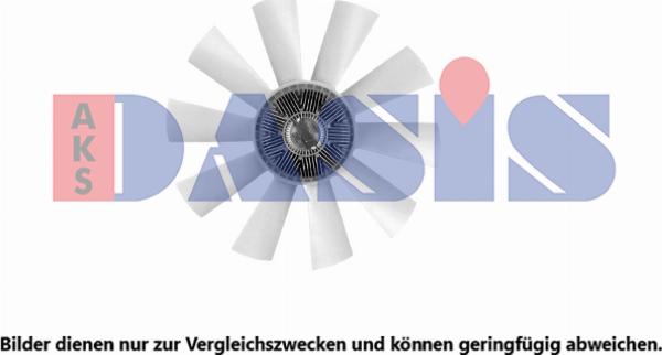 AKS Dasis 398094N - Вентилятор, охолодження двигуна autocars.com.ua