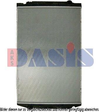 AKS Dasis 400007N - Радиатор, охлаждение двигателя autodnr.net