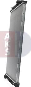 AKS Dasis 400007X - Радиатор, охлаждение двигателя autodnr.net