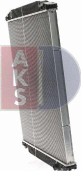 AKS Dasis 400011S - Радіатор, охолодження двигуна autocars.com.ua