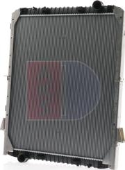 AKS Dasis 400011X - Радіатор, охолодження двигуна autocars.com.ua