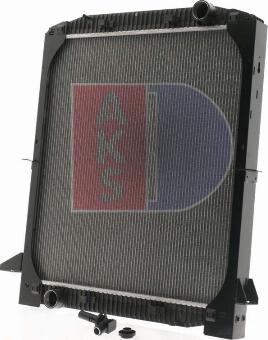 AKS Dasis 400014N - Радіатор, охолодження двигуна autocars.com.ua