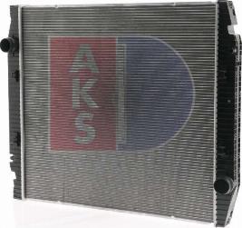 AKS Dasis 400016N - Радіатор, охолодження двигуна autocars.com.ua