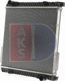 AKS Dasis 400054N - Радіатор, охолодження двигуна autocars.com.ua