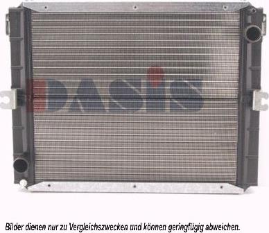 AKS Dasis 400360N - Радіатор, охолодження двигуна autocars.com.ua