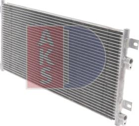 AKS Dasis 402004N - Конденсатор, кондиціонер autocars.com.ua