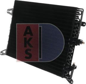 AKS Dasis 402500N - Конденсатор, кондиціонер autocars.com.ua