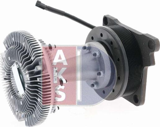 AKS Dasis 408066X - Зчеплення, вентилятор радіатора autocars.com.ua