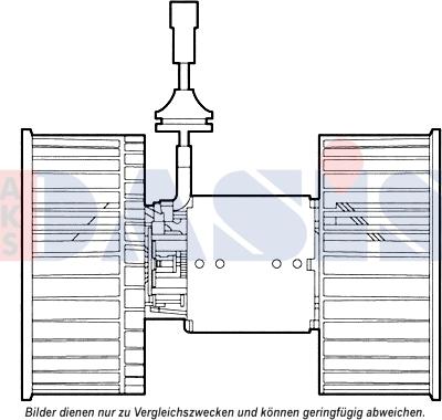 AKS Dasis 408084N - Вентилятор салона autodnr.net