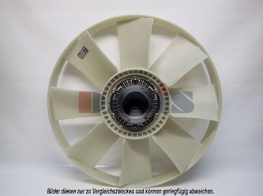 AKS Dasis 408170N - Вентилятор, охлаждение двигателя autodnr.net