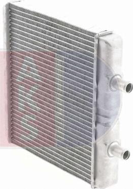 AKS Dasis 409000N - Теплообмінник, опалення салону autocars.com.ua