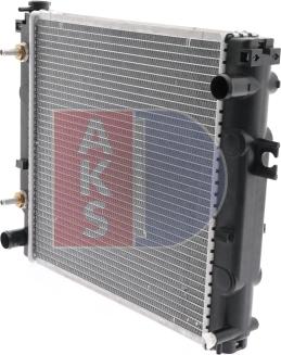 AKS Dasis 450006N - Радіатор, охолодження двигуна autocars.com.ua