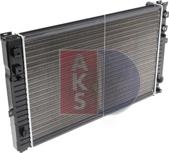 AKS Dasis 480007N - Радіатор, охолодження двигуна autocars.com.ua
