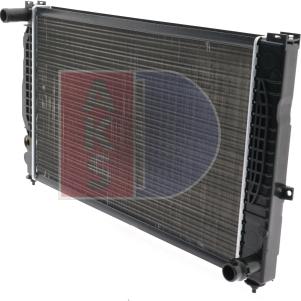 AKS Dasis 480018N - Радіатор, охолодження двигуна autocars.com.ua