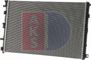 AKS Dasis 480032N - Радіатор, охолодження двигуна autocars.com.ua