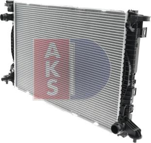 AKS Dasis 480033N - Радіатор, охолодження двигуна autocars.com.ua