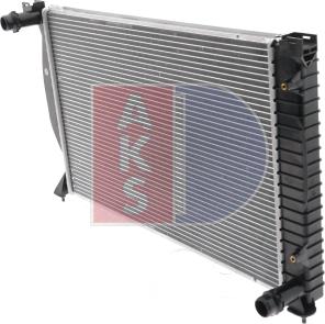 AKS Dasis 480041N - Радіатор, охолодження двигуна autocars.com.ua