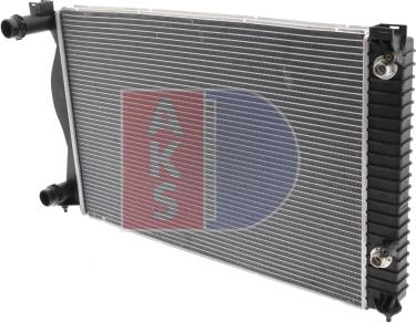 AKS Dasis 480051N - Радиатор, охлаждение двигателя autodnr.net