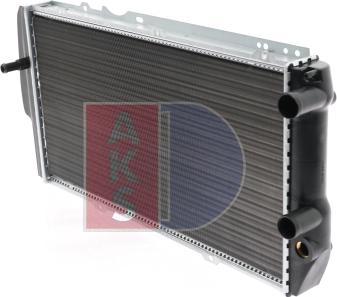 AKS Dasis 480060N - Радіатор, охолодження двигуна autocars.com.ua