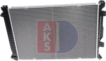 AKS Dasis 480150N - Радиатор, охлаждение двигателя autodnr.net