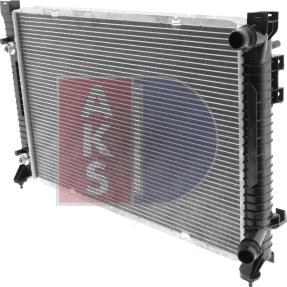 AKS Dasis 480260N - Радіатор, охолодження двигуна autocars.com.ua