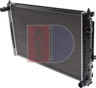 AKS Dasis 480950N - Радіатор, охолодження двигуна autocars.com.ua