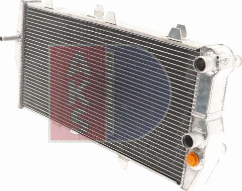 AKS Dasis 481050AL - Радіатор, охолодження двигуна autocars.com.ua