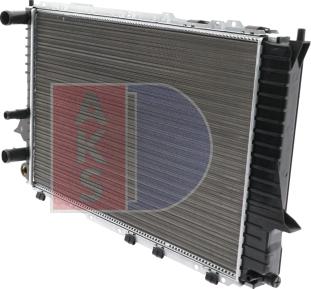 AKS Dasis 481100N - Радіатор, охолодження двигуна autocars.com.ua
