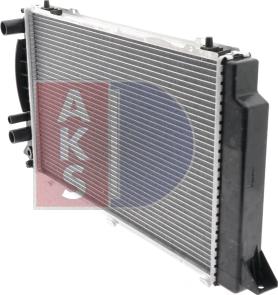 AKS Dasis 481380N - Радіатор, охолодження двигуна autocars.com.ua