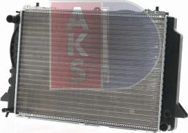 AKS Dasis 481400N - Радіатор, охолодження двигуна autocars.com.ua