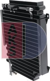 AKS Dasis 482010N - Конденсатор, кондиціонер autocars.com.ua