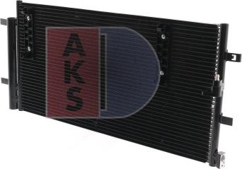 AKS Dasis 482018N - Конденсатор, кондиціонер autocars.com.ua