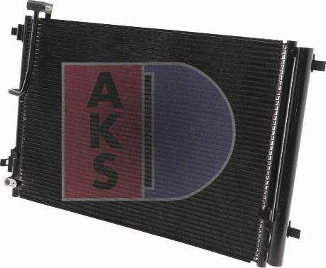 AKS Dasis 482032N - Конденсатор, кондиціонер autocars.com.ua