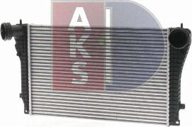 AKS Dasis 487038N - Интеркулер autocars.com.ua