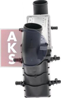 AKS Dasis 487040N - Интеркулер autocars.com.ua