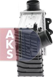 AKS Dasis 487050N - Интеркулер autocars.com.ua