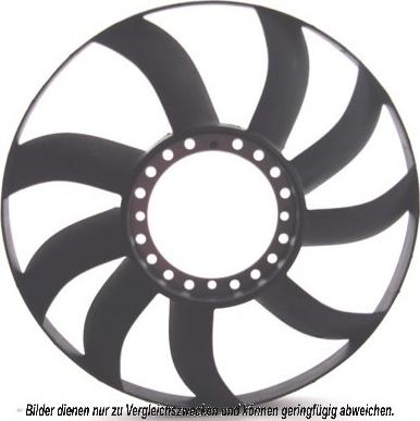 AKS Dasis 488005N - Крильчатка вентилятора, охолодження двигуна autocars.com.ua