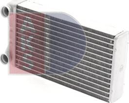 AKS Dasis 489006N - Теплообмінник, опалення салону autocars.com.ua