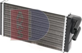 AKS Dasis 489040N - Теплообмінник, опалення салону autocars.com.ua